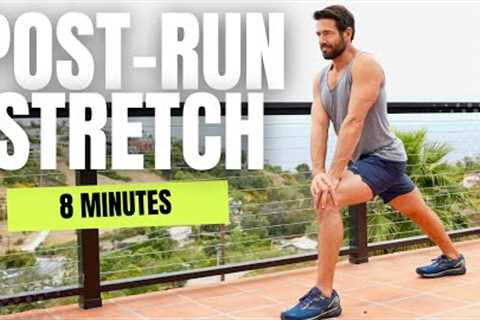8 Min Post-Run Stretching | Cool Down Stretch For Runners