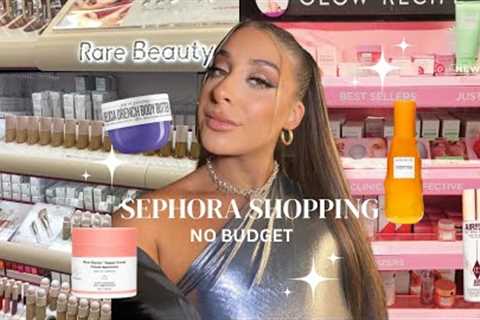 SHOP WITH ME AT SEPHORA | NO BUDGET | Sephora Haul