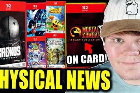 A BUNCH of Nintendo Switch 2 Physical News - Loads of Game Key Cards...