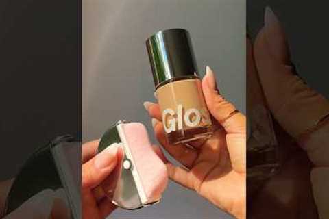 Glossier ASMR / New Foundation + Brush 🌸 @Glossier #makeup