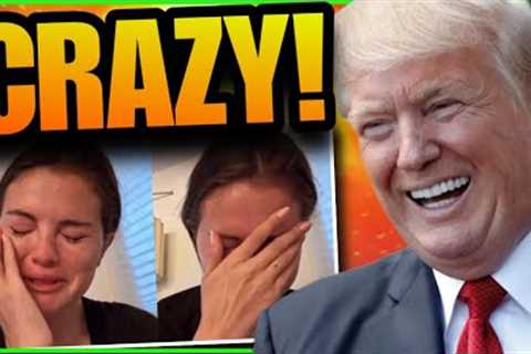 Selena Gomez Cringe Crying Over Trump