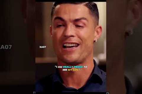 Ronaldo And His Father😢💔 #shorts #ronaldo #messi #shortsvideo