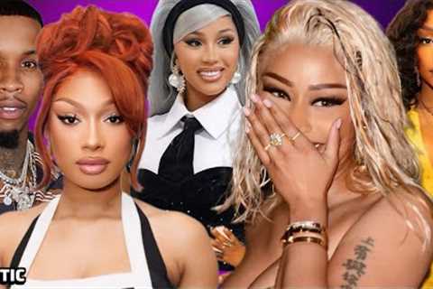 Nicki Minaj IGNORES CardiB Drag on twitter space‼️Sza defended by Nicki haters! Megan &amp; Tory ☕️