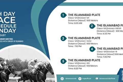LRC Live  - 9th Day Lahore Summer Meeting 2024-2025 | August 03, 2025 #horse #race #horserace