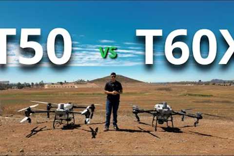 DJI Agras T50 vs Talos T60X: Which Drone Is For You?