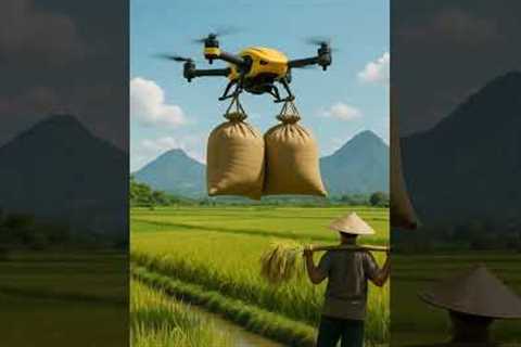 Advanced drones help farmers in the fields #drone #farmtechnology #farmwork #technology #shorts
