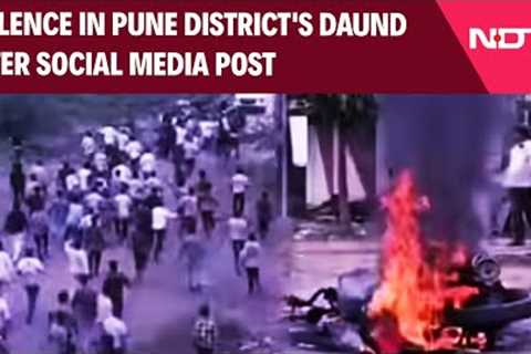 Pune Violence | Tension In Pune District's Daund After Social Media Post