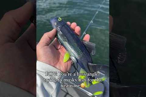 GIANT Musky Eat this STAR WARS Looking Fishing Lure?!