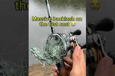 Every fishermen’s worst nightmares 😭#shorts #bassfishing #fishing #viralshort