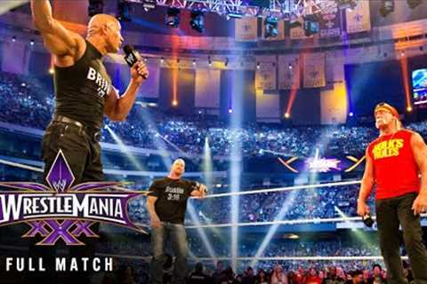 FULL SEGMENT — The Rock, Stone Cold Steve Austin and Hulk Hogan kick off WrestleMania 30