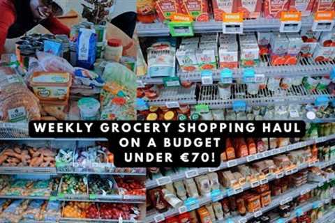 Grocery Shopping ASMR | Grocery Haul Netherlands | Supermarket Shopping | AldI Grocery haul