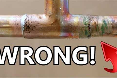 10 Plumbing Mistakes Beginners Make And How To Avoid Them! | GOT2LEARN