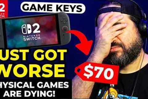 Nintendo Switch 2 JUST GOT WORSE! Game Keys Are KILLING Physical Games