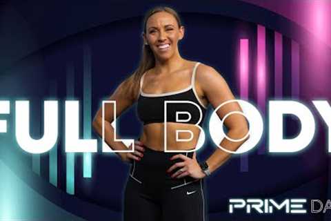 30 Minute Full Body Dumbbell Strength Workout | PRIME - Day 1 #athomeworkout #strengthtraining