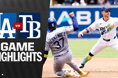 Dodgers vs. Rays Game Highlights (8/2/25) | MLB Highlights
