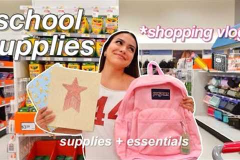 BACK TO SCHOOL SHOPPING 2025 ✏️📓 supplies, essentials + haul