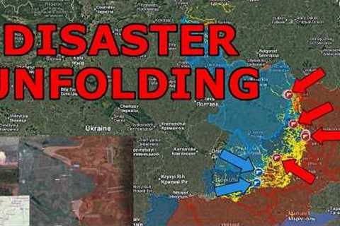 Disaster Unfolding For Ukraine With Simultaneous Russian Offensives Towards Several Logistical Hubs