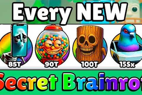 EVERY *NEW* BRAINROT in Brainrot Evolution Update! (Roblox)