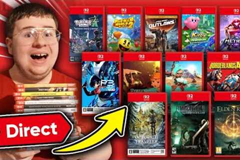 50 UPCOMING Nintendo Switch 2 Games Worth Buying!
