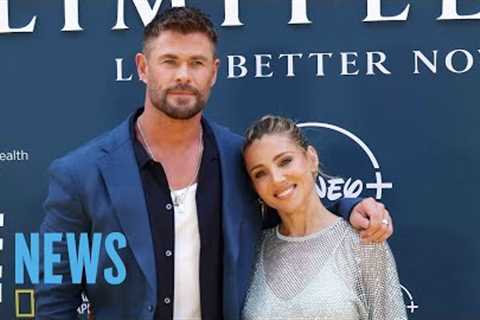 Chris Hemsworth's Mini-Me Twin Sons Steal Spotlight on Red Carpet | E! News