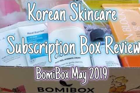 Korean Skincare Subscription Box - BomiBox May 2019 Review