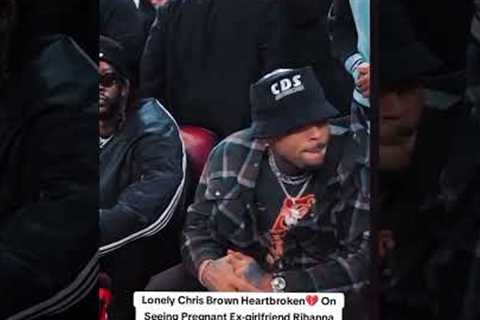 Chris Brown HURT 💔Watching Rihanna and ASAP Together 👀💘#shorts