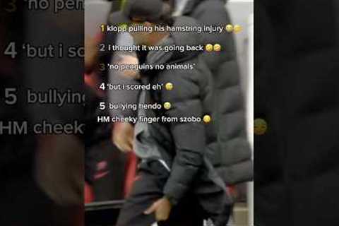 Top 5 LIVERPOOL FC Funny Moments Pt.5 😂 #football #funny #top5 #liverpool #lfc #viral #shorts #fyp