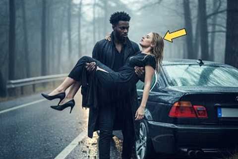 She Jumped Into His Arms As the Black Billionaire’s Car Screeched to a Halt—Only He Could Save Her