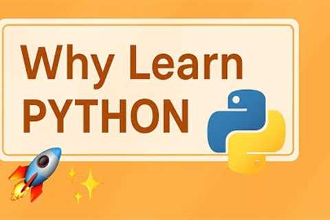 Why Learn Python? 🔥 The #1 Programming Language for Beginners