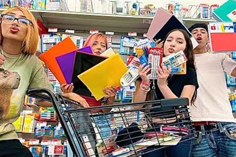 TAKING THE KIDS BACK TO SCHOOL SUPPLIES SHOPPING