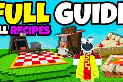 FULL GUIDE To COOKING EVENT In Grow A Garden Roblox!