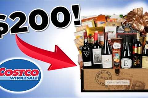 Incredible wine gift baskets from Costco | Costco Wine Haul | Shop with me