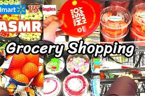 Walmart Grocery Shopping ASMR | Anxiety Relief Relaxing Satisfying Video❤️No Talking | Grocery Store