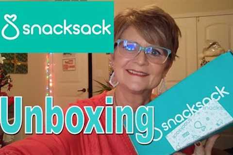 SnackSack Subscription Unboxing #1