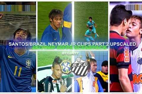 Young Neymar JR ● 4K ULTIMATE SCENEPACK ● RARE CLIPS ( ADDED TOPAZ NO AE CC) FOR EDITING