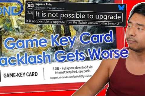Backlash Intensifies After Nintendo Switch 2 Game Key Card Situation Worsens...