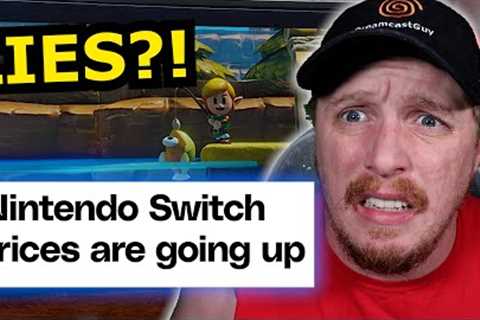 Nintendo INCREASES Switch Price TODAY?! $400 for SWITCH 1 NOW!!