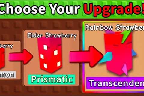 Our FIRST LOOK At Upgrading Seeds In Grow a Garden..