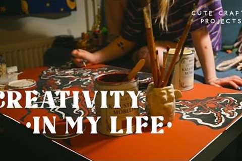 creative hobbies and projects || relaxing with artsy projects