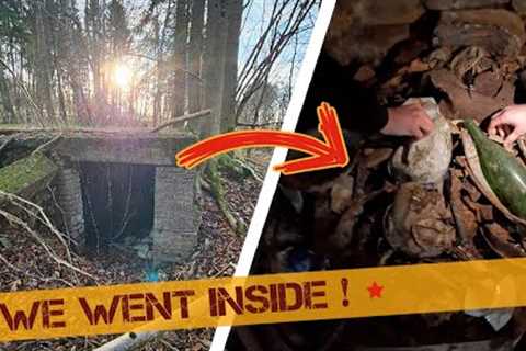 Hidden WW2 Bunker found - STILL LOADED with Equipment!