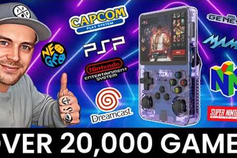 The Plug &amp; Play R36S Handheld Has Over 20K Games