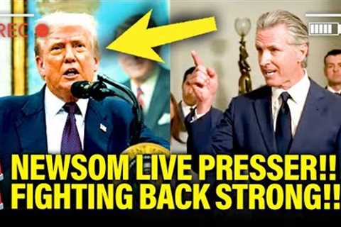 LIVE: Newsom ADDRESSES Nation on FIGHTING TRUMP