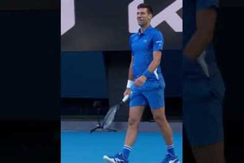 Novak Djokovic Impersonates Her Grunts