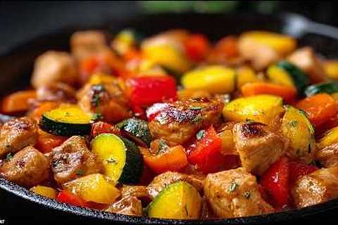 I Made This Chicken Stew in One Pan and It Blew My Mind! 🔥You Have to Try This!