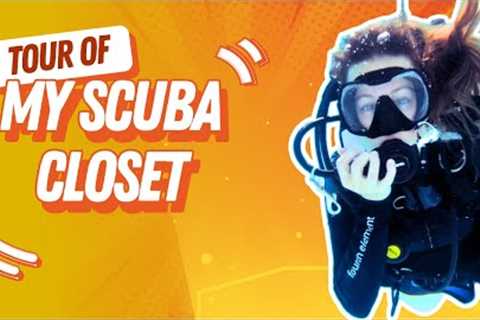 What’s in my SCUBA CLOSET? | Gear tour 