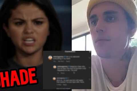 Selena Gomez Caught Throwing MAJOR SHADE At Justin Bieber!!?!?!?! (LEAKED Resurfaced post)