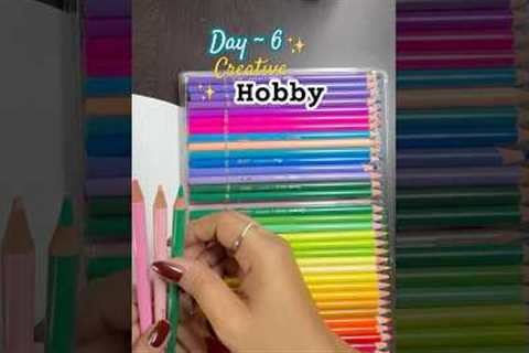 replacing SCROLLING with CREATIVE HOBBIES ✨ #shorts #ytshorts #dailyartchallenge #beingcreative