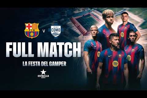 🔴 EXCLUSIVE LIVESTREAM: FC BARCELONA VS COMO 1907 | JOAN GAMPER TROPHY 2025
