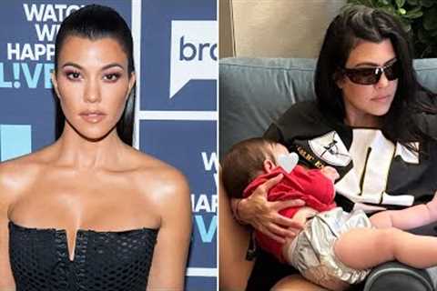 Kourtney Kardashian Reveals Doctors Thought She Wouldn’t Be Able to Breastfeed Baby Rocky