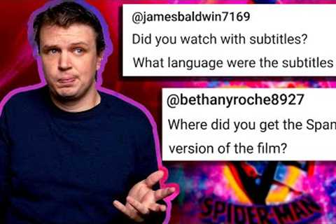 Watching Spiderman 50x YOUR QUESTIONS ANSWERED!